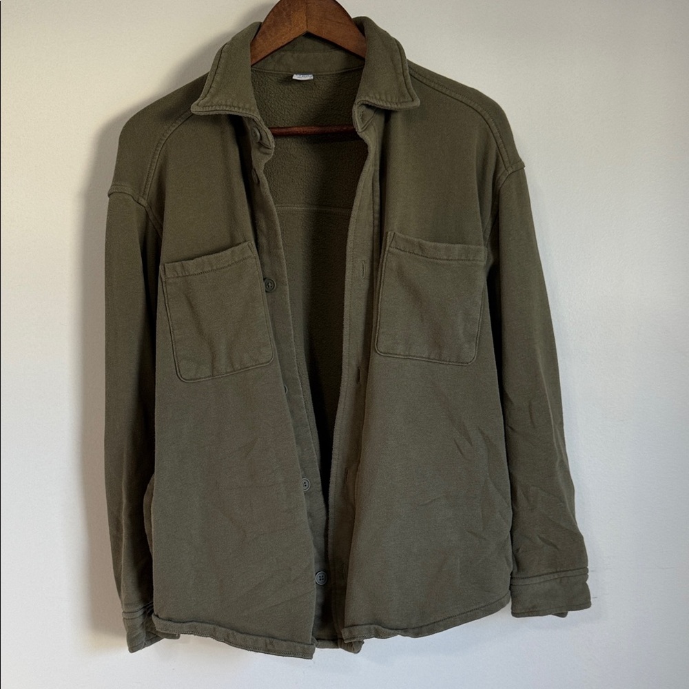 Old Navy Olive Green Shacket